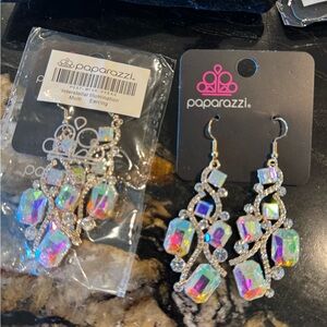 Paparazzi Iridescent Dangle Earrings